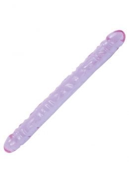 Crystal Jellies Double Dong Sil A Gel 18 Inch Purple