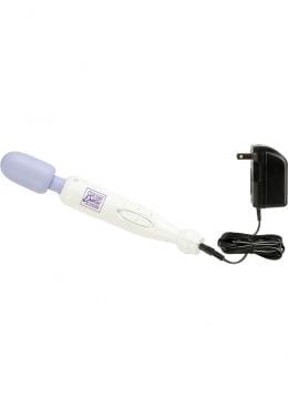 My Mini Miracle Massager Electric 2 Speed 120 Colt 8 Inch White With Purple