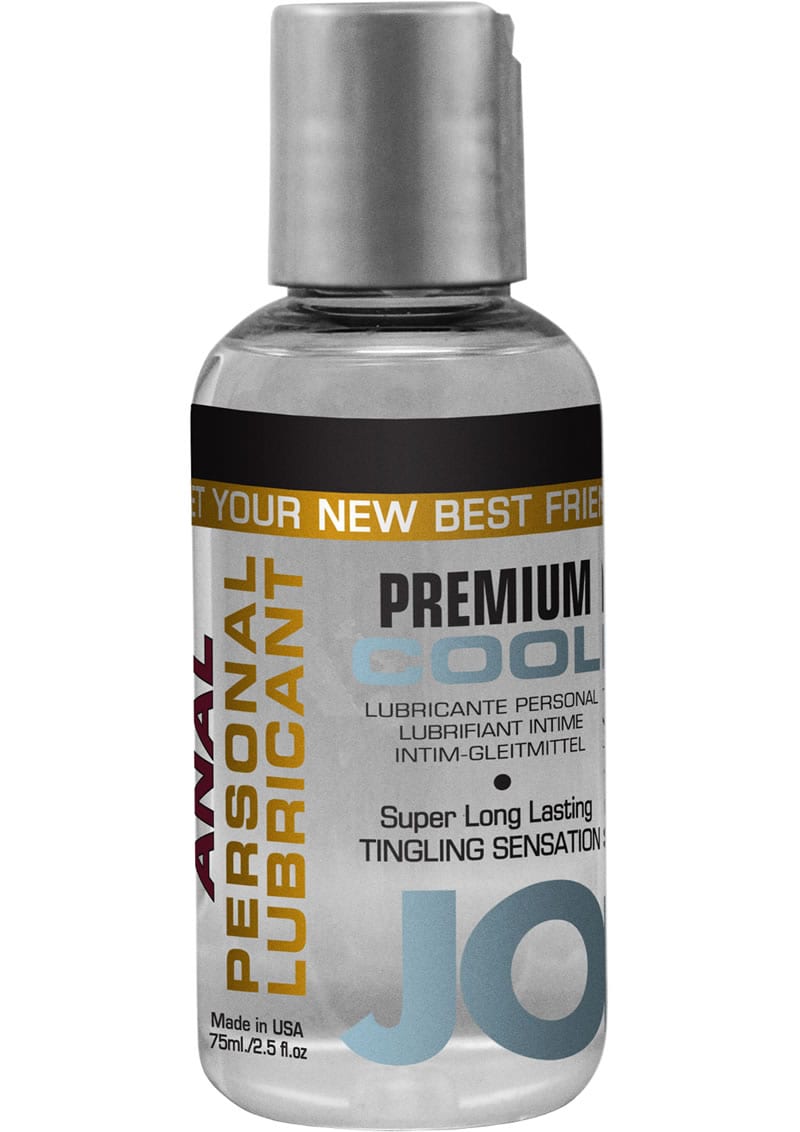 Jo Premium Anal Cool Silicone Lubricant 2 Ounce