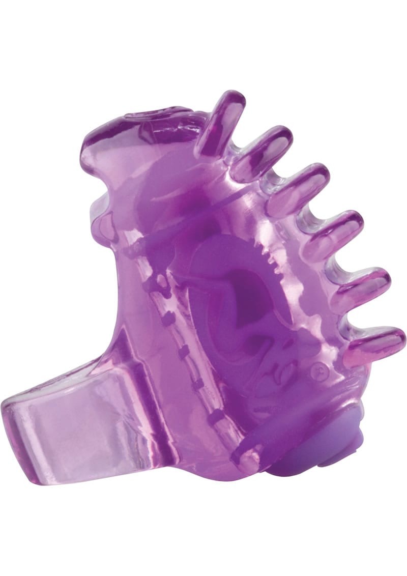 Screaming O Fing O Tips Silicone Finger Massagers Purple