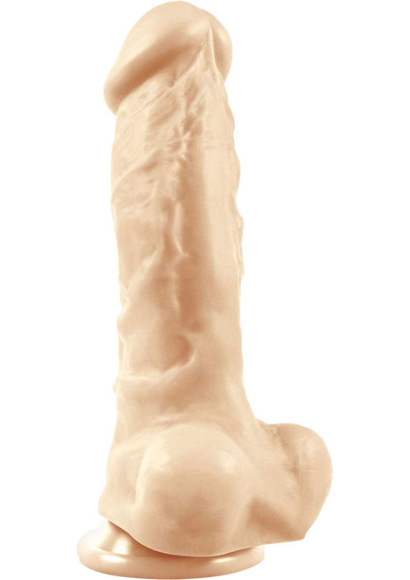 Colours Pleasures Dong Thick Silicone White 5 Inches