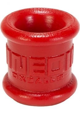 Oxballs Neo-Stretch Silicone Tall Ball Stretcher Red