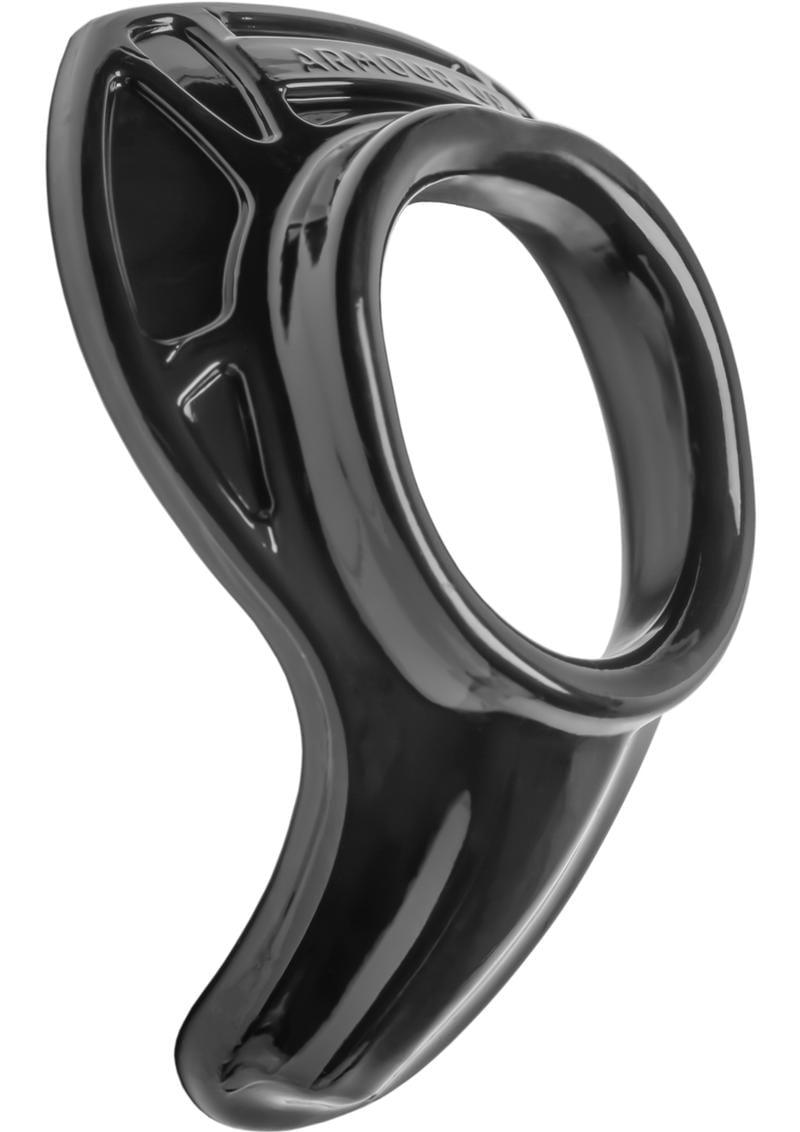 Perfect Fit Armour Up Cock Ring Black Sport
