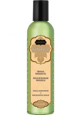 Naturals Sensual Massage Oil Vanilla Sandalwood 8 Ounce