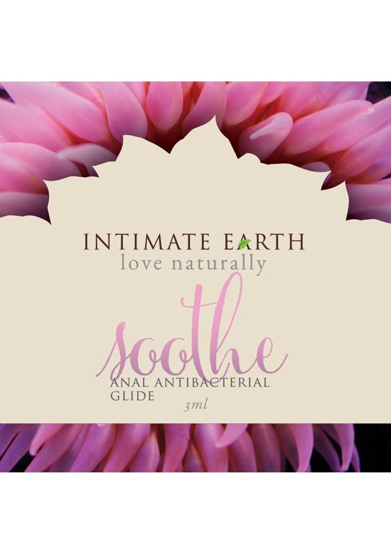 Intimate Earth Soothe Anal Antibacterial Glide Guava Bark Extract 3 Milliliter Foil Pack