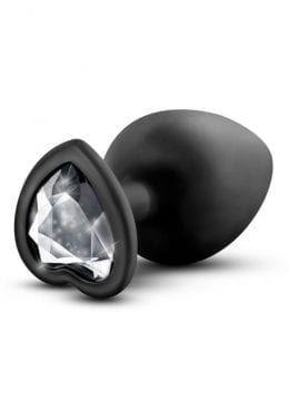 Temptasia Bling Silicone Plug Large Black 3.75 Inch