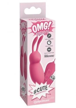 Omg Bullets Cute Vibrating Bullet Pink
