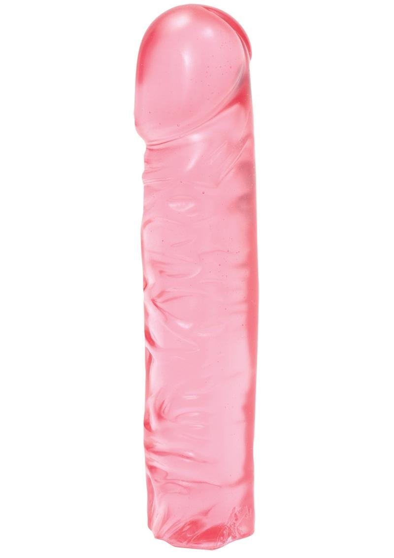Crystal Jellies Classic Dong 8 Inch Pink