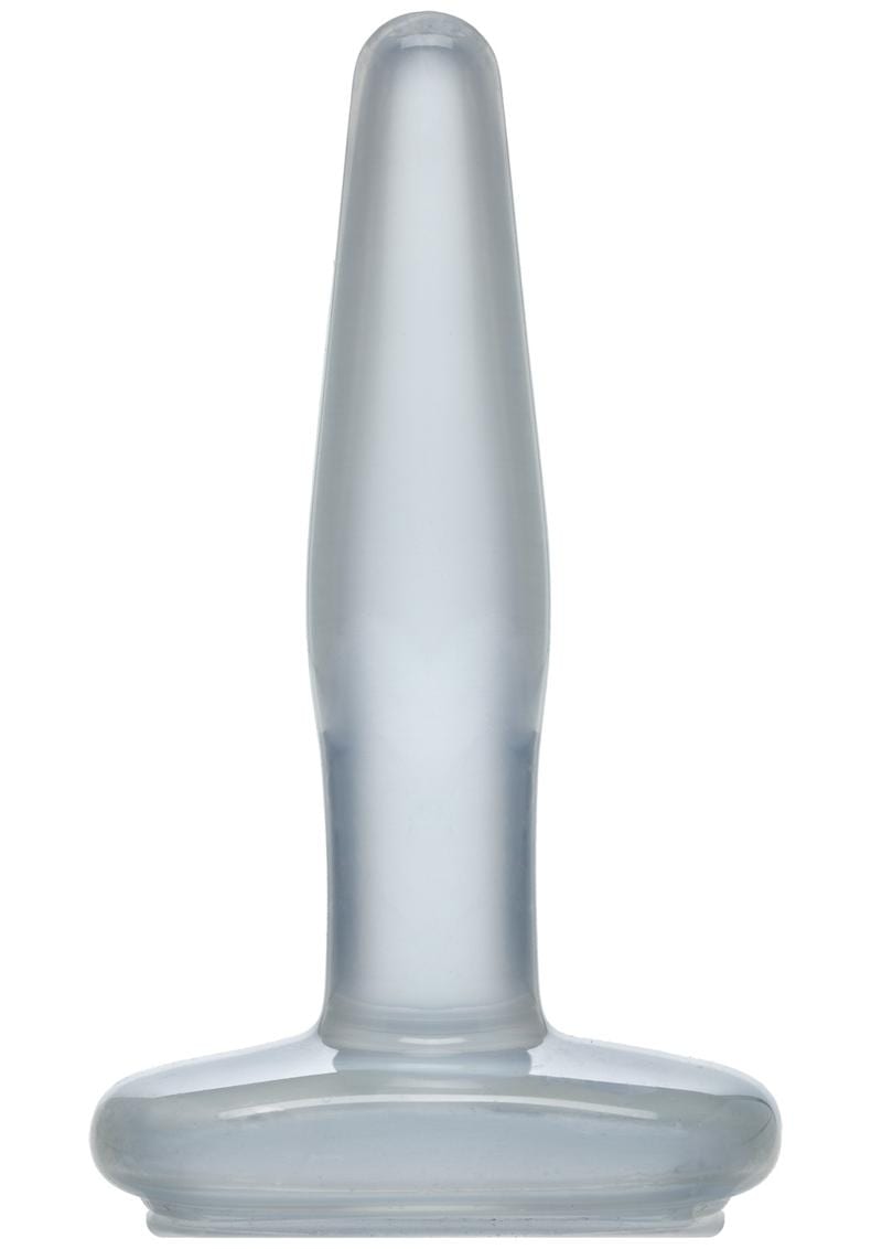 Crystal Jellies Jelly Butt Plug Small Sil A Gel Clear