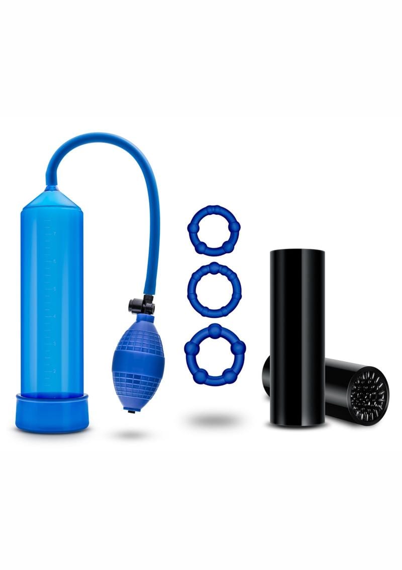 Quickie Kit Go Big Performance Pump Kit Blue