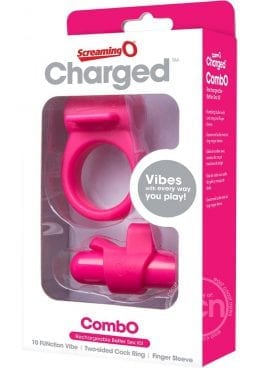 Charged Combo USB Rechargeable Silicone Kit #1 Waterproof - Pink