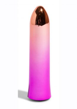 Nu Sensuelle Aluminium Point Rechargeable Warming Bullet - Rainbow