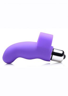 Gossip G-Thrill Rechargeable Silicone One Touch G-Spot Vibrator with Bullet - Purple