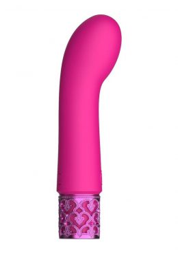 Royal Gems Bijou Silicone Rechargeable Bullet - Pink