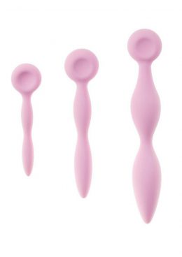 Femintimate Intimrelax Silicone Vaginal Dilators (3 Piece) - Pink