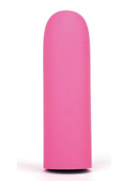 Pink Pussycat Vibrating Silicone Bullet - Pink