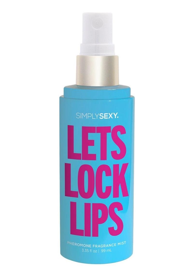 Simply Sexy Pheromone Body Mist Let`s Lock Lips 3.35oz