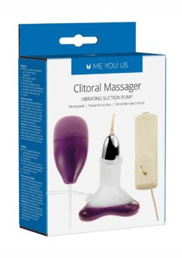 ME YOU US Clitoral Massager Vibrating Clitoral Suction Pump - Purple