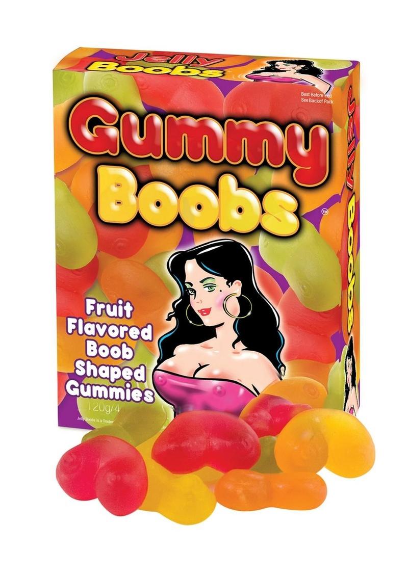 Gummy Boobs Fruity Flavored 30 Pieces Per Box