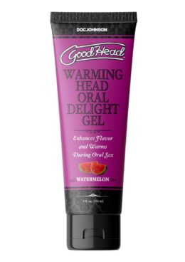 GoodHead Warming Head Oral Delight Gel Flavored Watermelon 4oz