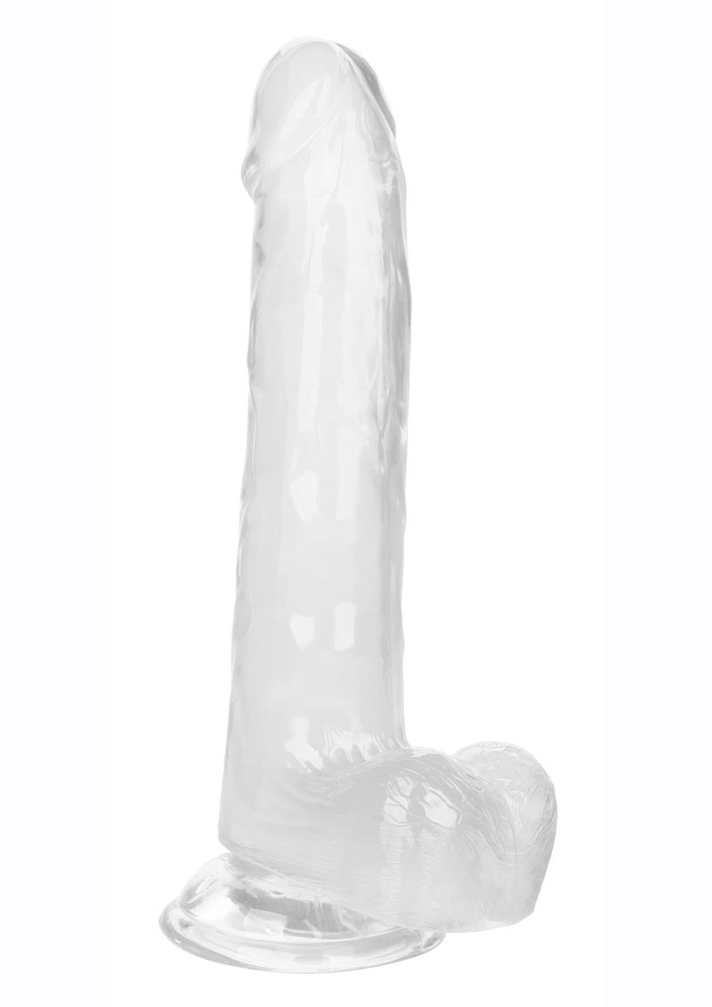 Size Queen Dildo 8in - Clear