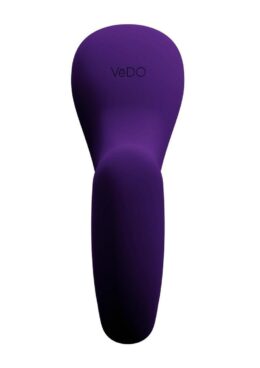 VeDO Suki Plus Rechargeable Silicone Dual Vibrator - Deep Purple