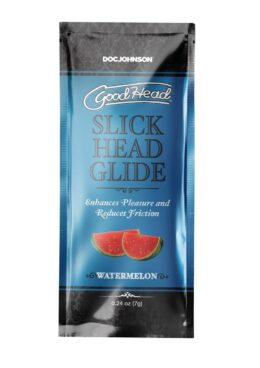 GoodHead Slick Head Glide .24oz Bulk (48 Pieces) - Watermelon