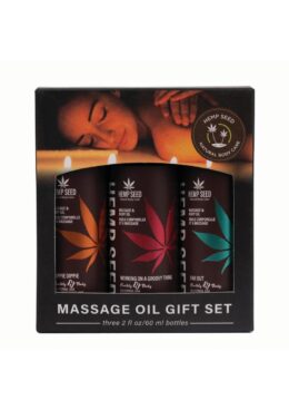 Hempseed 2024 Summer Massage Oil Collection Gift Set