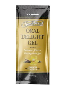 GoodHead Oral Delight Gel .24oz Bulk (48 Pieces) - French Vanilla