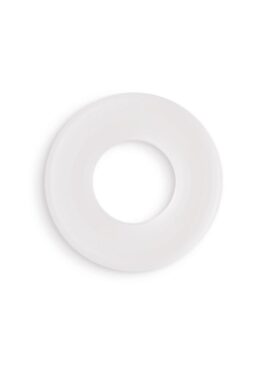 Firefly Bubble Ring Glow in The Dark Cock Ring - Medium - White