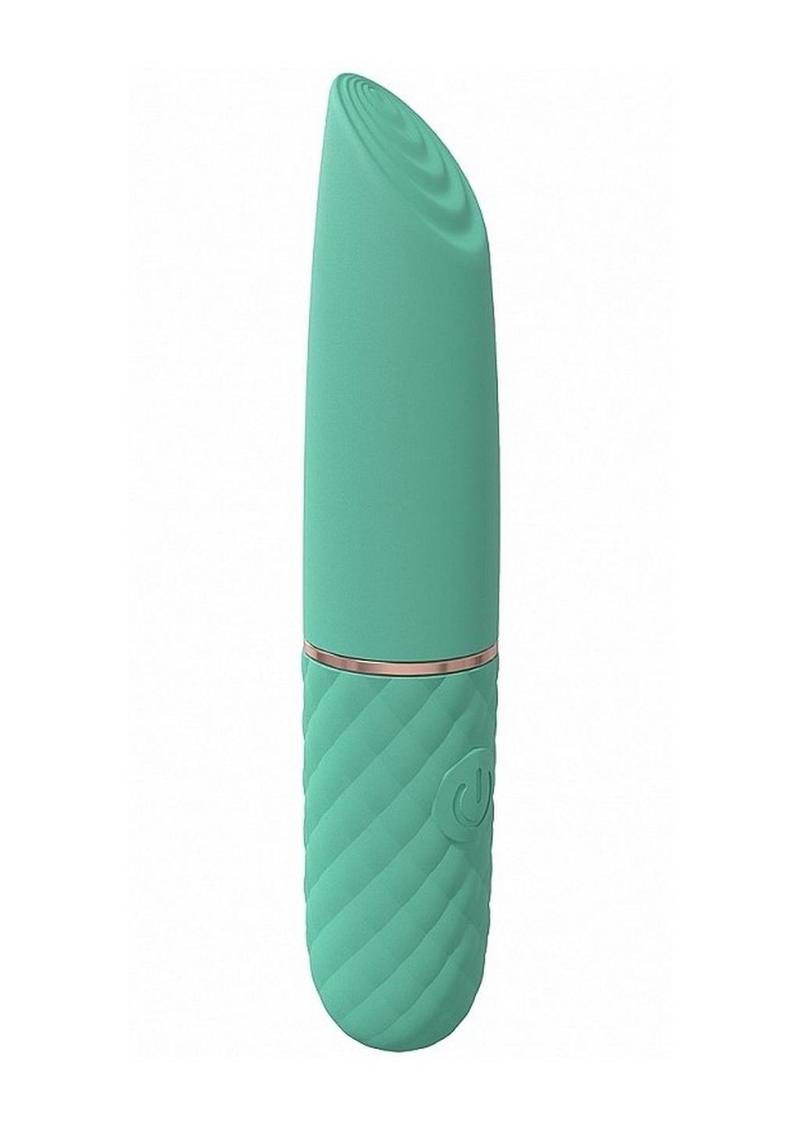 LoveLine Dona Mini Lipstick Silicone Rechargeable Vibrator - Green