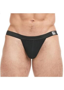 Goal Line Low Rise Jockstrap - Small/Medium - Black