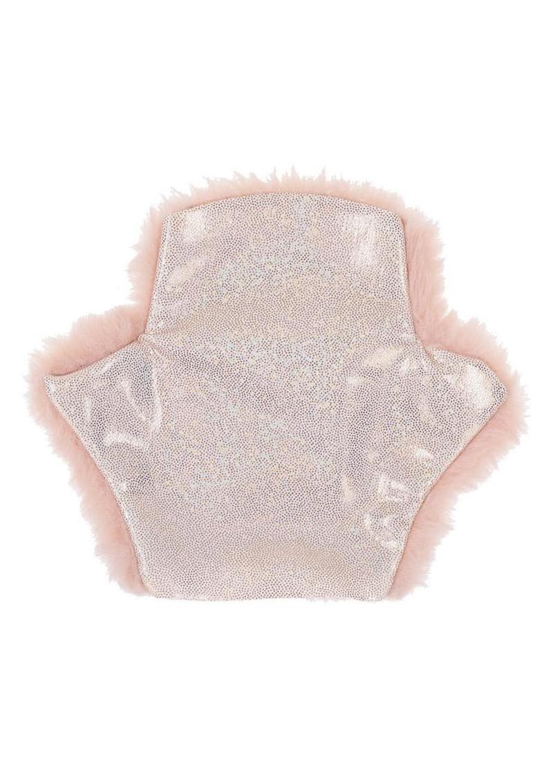 SandM Peaches N CreaMe Spiked Sensory Glove - Rose Gold